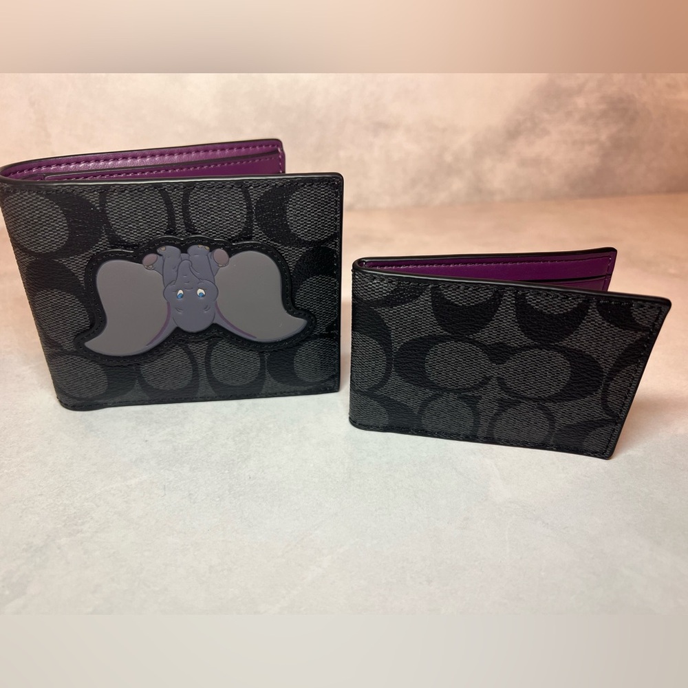 Disney Coach Dumbo Wallet - NWOT